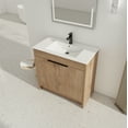 thumbnail image 4 of 36" Freestanding Bathroom Vanity with White Ceramic Sink & 2 Soft-Close Cabinet Doors, 4 of 9