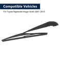 thumbnail image 5 of Rear Windshield Wiper Blade Arm Set 310mm 12 Inch for Toyota Highlander Kluger XU40 07-13, 5 of 7