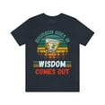 thumbnail image 2 of Bourbon Goes In Wisdom Comes Out Vintage Sunset Drink Gift Tshirt S-3XL, 2 of 3