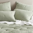 thumbnail image 5 of Sage Embroidered Cotton Bedding Sets Full/Queen AllSeason Comfort, 5 of 11