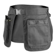 thumbnail image 1 of Waist Belt Apron Bag, Waitress Server Apron with Multiple Pockets, Half Apron with Adjustable Belt for Dog Trainer Apron, Waiter Apron, Garden Tool Belt, HairStylist Apron, 1 of 5