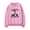 Pink, variant on Rauw Alejandro Cosa Nuestra Merch Long Sleeve Crewneck Sweatshirt For Men/Women Unsiex Streetwear