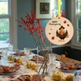 thumbnail image 6 of Moocorvic 2020 Ornament Fall Thanksgiving Turkey Wedding Party Decor New PVC, 6 of 7