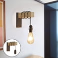 thumbnail image 2 of Lámpara de pared Yuyangstore Aplique de estilo rústico industrial con interruptor, 2 of 8