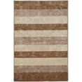 thumbnail image 1 of Evolution Damask Stripe 5 ft. x 7 ft. 6 in. Area Rug, Beige & Brown, 1 of 4