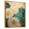thumbnail image 2 of Designart "Fireworks Rain Shower" Fireworks Floater Framed Wall Art Living Room, 2 of 5