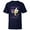 Navy, variant on Channel The Owl House King - Short Sleeve T-Shirt for Kids -Customized-Black