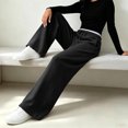 thumbnail image 5 of Tsivenald Sweatpants for Women Baggy Sweat Pants for Women Elastic Waist Drawstring with Pockets Casual Gym Lounge Workout Pants, 5 of 7