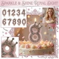 thumbnail image 3 of Digital Birthday Cake Number Candles– LED Light-Up Numeric Candlestick for Party Cake Decoration, 3 of 5