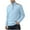 #231-Sky Blue, variant on Kakii Men's Cable Knit Pullover Sweater Casual Long Sleeve Stand Collar Button Knitted Sweaters