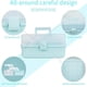 thumbnail image 3 of Organizer Box Art Storage Box Craft Organizer 3-Layers with Handle Craft Art Bin Portable for Home S, 3 of 5