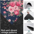 thumbnail image 3 of Pioneer Flower Floral Print Pattern Kitchen Rugs Sets Of 3,Kitchen Runner Rugs Non Skid Washable,Decorative Kitchen Floor Mats for Kitchen,Sink,Laundry,17"x30"+ 17"x47" + 17"x59", 3 of 6