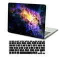 thumbnail image 1 of KSK KAISHEK Hard Shell Only for New MacBook Air 13 inchs( Retina Display and Touch ID, 2022 2021 2020 2019 2018) + Black Keyboard Cover Model A1932&A2179&A2337 m1, USB Type-C Galaxy 74, 1 of 5
