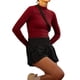 thumbnail image 2 of Txlixc Pantalones cortos de mujer con bolsillos anchos y elásticos de color sólido Txlixc moda, 2 of 9