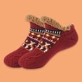 thumbnail image 4 of LUVCLS Calcetines de suelo de otoño e invierno, calcetines cálidos para mujer y hombre, calcetines de nieve para yoga, 2025, calcetines, zapatillas para dormir, calcetines S5x3, 4 of 7