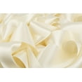 thumbnail image 2 of Joycrosso Ivory Ribbon 3 Inch Wide Thick Fabric Ribbon, 50 Yards Double Faced Satin for Chair Sash Bows Making Bouquet Sewing Christmas Decoration, 2 of 7