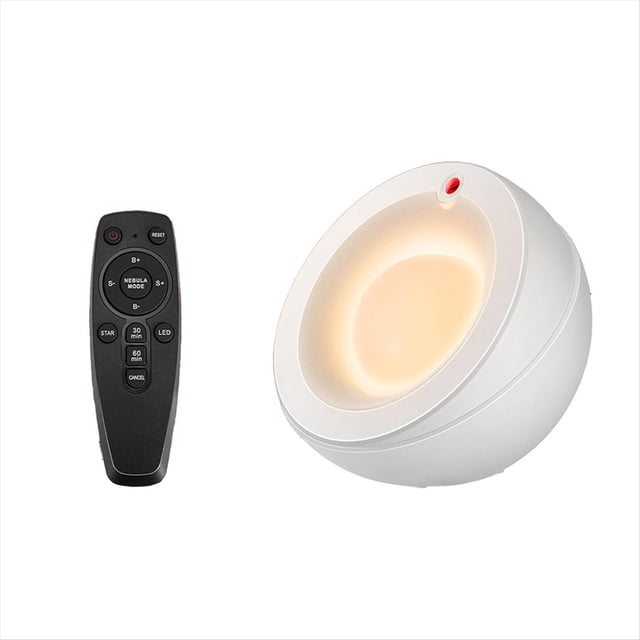 Lámpara de Noche para Dormitorio: Luz de Estrellas con 7 Colores, Pequeña Lámpara Mesita de Noche para Niños y Adultos.