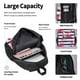 thumbnail image 4 of Easygdp Pink Flamingos Mochila para Niños y Niñas con Set de Caja de Almuerzo y Estuche para Lápices 3 en 1, Mochila Escolar Estampada para Adolescentes, 4 of 7