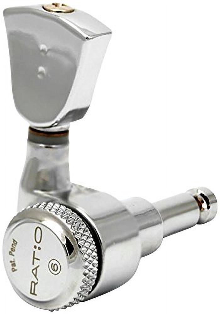 Graph Tech Electric Locking 3+3 Vintage 2 Pin Tuners Chrome