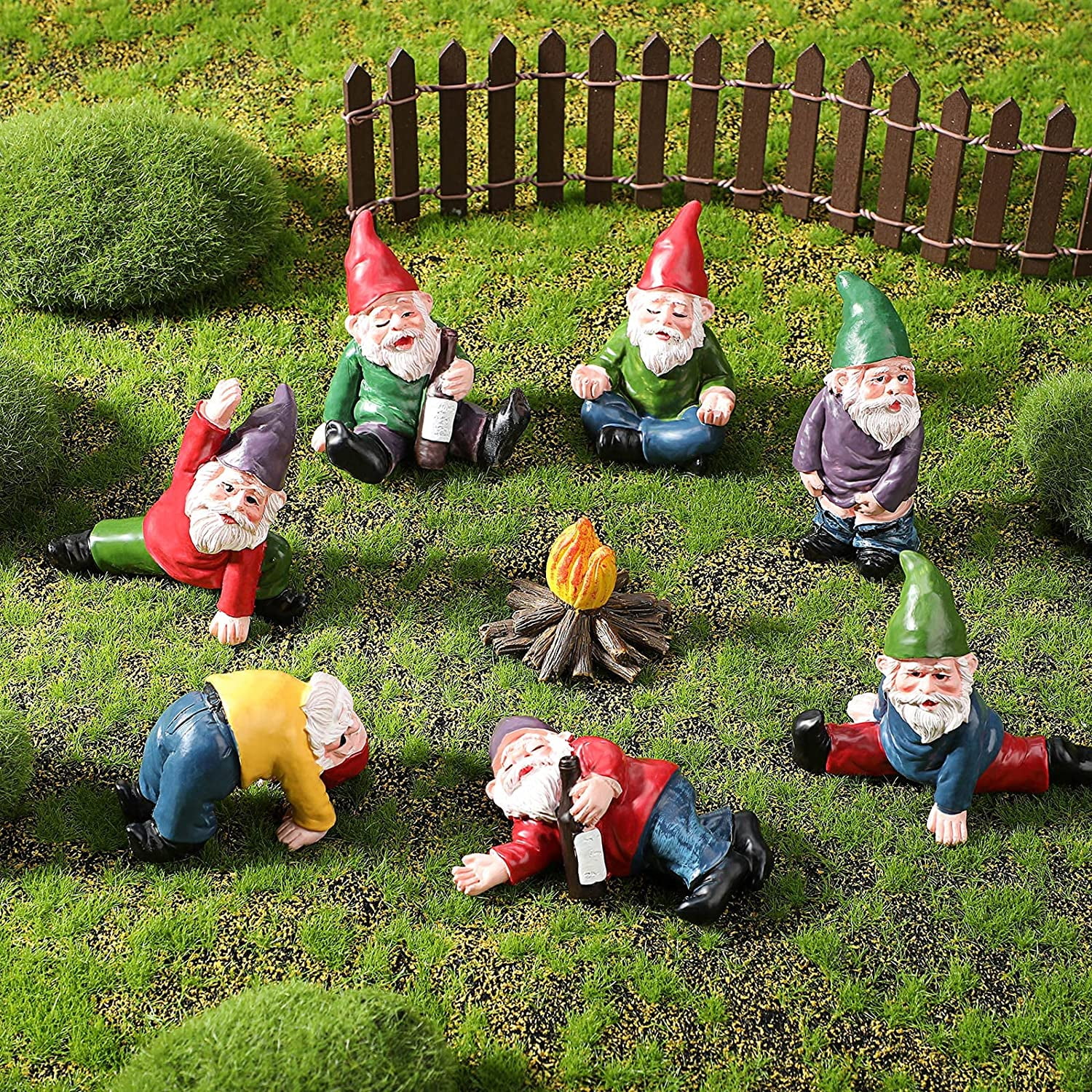 Mini Sassy Fairy Girl Figurine Ornament Outdoor Garden Accessory Dollhouse Decor Mini Sassy Fairy Girl Figurine Ornament Outdoor Garden Accessory Dollhouse Decor