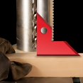thumbnail image 4 of Regla de Ángulo de Borde de Cuchillo de Alta Precisión para Carpintería de Aleación de Aluminio, Regla de Ángulo Universal Interna Externa de 45/90°, Roja, 4 of 5