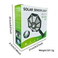 thumbnail image 4 of Super Bright 360° Solar Flood Lights - Waterproof Motion Sensor with Remote 168LED, 4 of 7