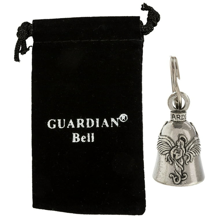 Guardian Bell, Metal, Never Ride Faster Than Your Guardian Angel Can Fly,  Motorcycle Rider, Biker, Good Luck Bell, .75 x 1