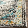 thumbnail image 5 of SAFAVIEH Monaco Toria Oriental Area Rug, Grey/Light Blue, 4' x 4' Square, 5 of 10