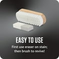 Sof Sole Suede and Nubuck Brush with Cleaning Eraser
