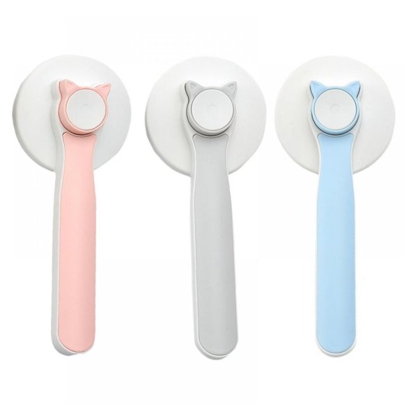Brosse à Chat pour l'Échappement, Brosses à Chat pour Chats d'Intérieur, Brosse à Chat pour Chats à Poils Longs Ou Courts, Brosse de Toilettage pour Chat Peigne pour Chaton Chiot Massage Enlève Tapis, Enchevêtrements et Fourrure en Vrac