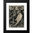 thumbnail image 2 of Harry Clarke 11x14 Black Modern Framed Museum Art Print Titled - The Little Sea Maid (1916), 2 of 5