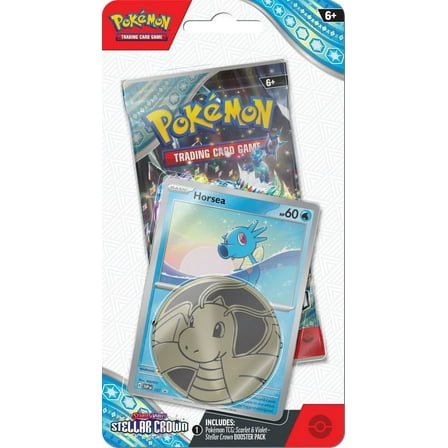 Pokemon Scarlet & Violet Stellar Crown Checklane Blister | Horsea