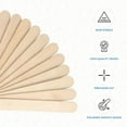 thumbnail image 4 of ForPro Premium Wood Applicators, Non-Sterile, for Hair Removal Waxing, Medium, 4.5” L x .375” W, 500-Count, 4 of 7