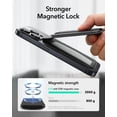 thumbnail image 3 of Tarjetero MagSafe Wallet ESR 5 con soporte para iPhone, color negro, 3 of 9