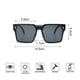thumbnail image 2 of Gafas de sol personalizadas de montura grande con tendencia de moda anti-ultravioleta, hechas de PC y CA, 2 of 5