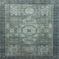 thumbnail image 1 of Ahgly Tapis d'Intérieur Carré Abstrait Vert Mer Foncé, 8 Pieds Carré, 1 of 6