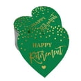 thumbnail image 1 of Inkdotpot Étiquettes de Retraite Heureuses en Feuille d'Or Véritable 50 Pcs, 1 of 6