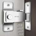 thumbnail image 2 of Stainless Steel 90 Degree Buckle Right Angle Hook Lock Bolts For Sliding Door, 2 of 9