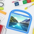 thumbnail image 6 of Allytechgroup Kids-Friendly Case for Case for iPad A16 11th Generation 2025 / 10th Gen Case 2022,  Lightweight Convenient Handle Stand EVA Cute DIY Figures Shockproof Cover for Children, Blue, 6 of 7