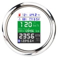 thumbnail image 1 of 6 In 1 Multi-functional Gau Car Boat GPS Speedometer Digital LCD Tachometer Fuel Level Gau Water Temp Oil Pressure Meter ,Universal Compatibility, 1 of 7