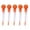 Basketball, variant on 10Pcs Ballpoint Pens Black Ink Gel Pens Flashlight Pen Cute Peculiar Ball-point Pen with Light-emitting Flashlight 2ml