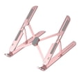 thumbnail image 1 of 10 Adjustable Laptop Holder Aluminum Alloy Laptop Holder Foldable 10 Adjustable Universal Heat Dissipation Anti-slip Portable Desktop Tablet Computer, 1 of 8