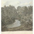 thumbnail image 3 of Anne Rushout 20x21 Black Modern Framed Museum Art Print Titled - Thornery Pool, Sezincote (1824 to 1832), 3 of 5