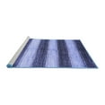 thumbnail image 2 of Ahgly Company Machine Washable Indoor Rectangle Abstract Blue Contemporary Area Rugs, 7' x 10', 2 of 4