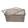 thumbnail image 1 of CTIRCHIU Plastic Reptile Terrarium with Safety Ventilation for Pet Use Dark Grey Reptile Box, 1 of 6