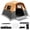 Orange, variant on Costway 6-Person Outdoor Camping Tent with Rainfly & Carrying Bag, 3000mm Water-Resistant Gray