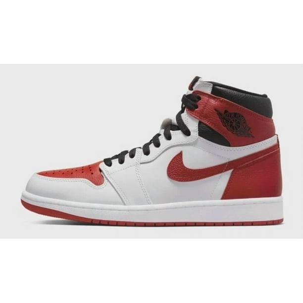 A i r-Jor-dan 1 Retro High OG Heritage 2022 White Red Men’s Size 5.5 Women's size 7