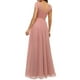 thumbnail image 5 of VISgogo Vestido de Noche Largo para Mujer, Vestido Elegante con Escote en V Sin Espalda de Patchwork de Encaje de Color Sólido, Ropa Simple de una Pieza VISgogo  moda, 5 of 9