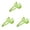 Green 3PCS, variant on Handheld Fruit Slicer Round Slicer For Tomatoes Potatoes Multifunctional Quick Cutter Bowl Cutter Bowl With Lid Quick Cut Kitchen Fruit Cooker 1pc