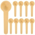 thumbnail image 1 of 10 Uds cucharas de madera Mini cuchara de café cuchara medidora de madera cucharas de sales de baño para el hogar, 1 of 4